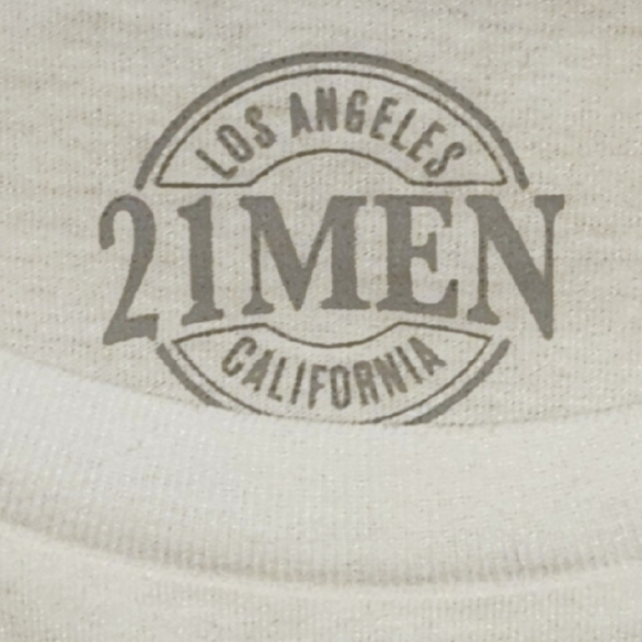 NWT Men's Short Sleeve Crew Neck Shirt White - Picture 2 of 4